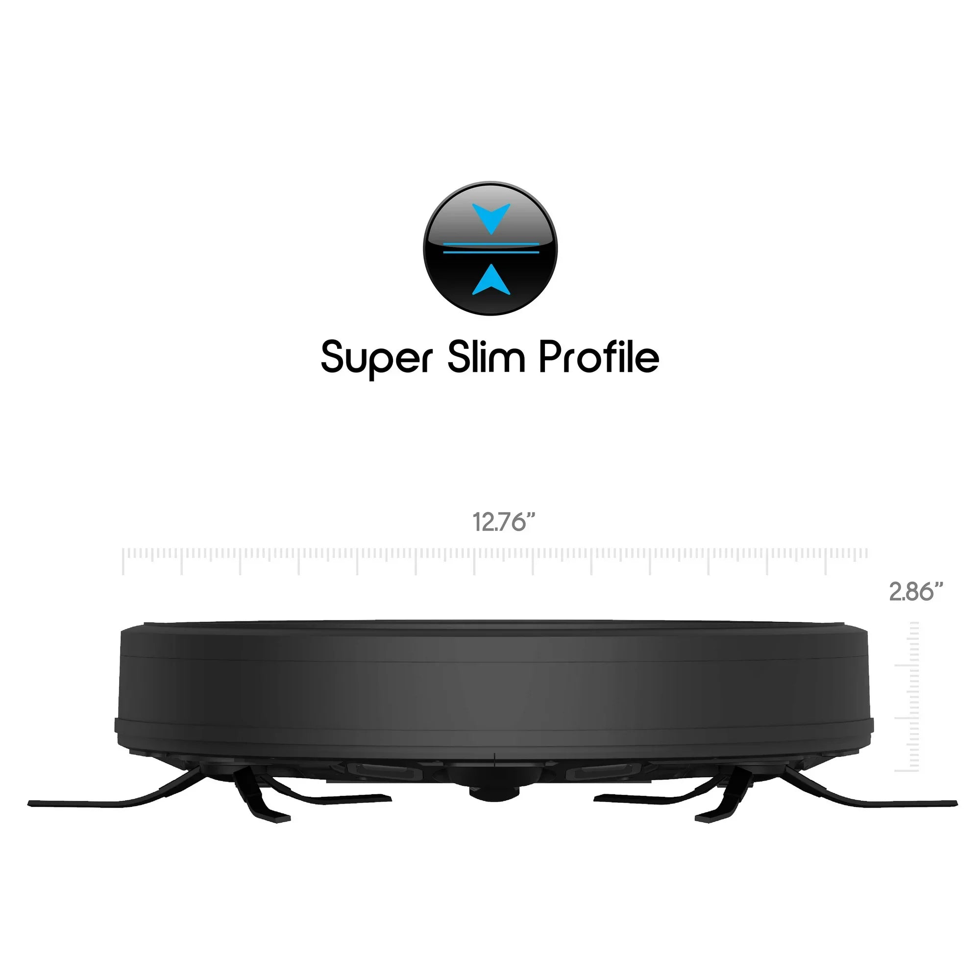 Ionvac SmartClean 2000 Robovac - WiFi Robotic Vacuum with App/Remote Control